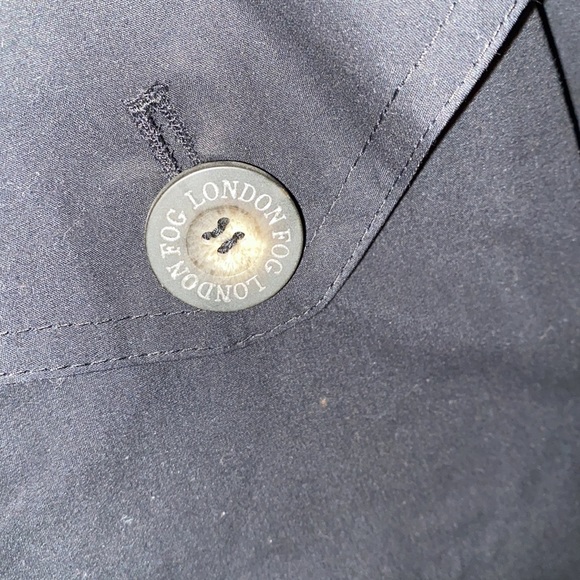 Man’s NWTs London fog vintage trench coat rain coat - Picture 6 of 12